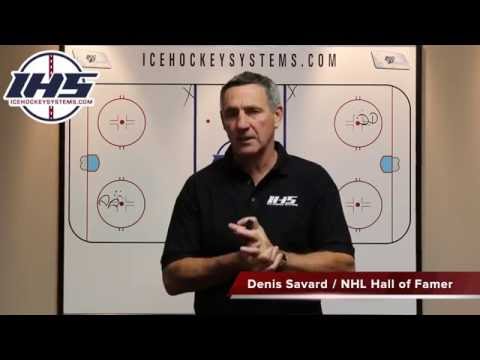 7 pass 2 on 1 Hockey Drill by Denis Savard