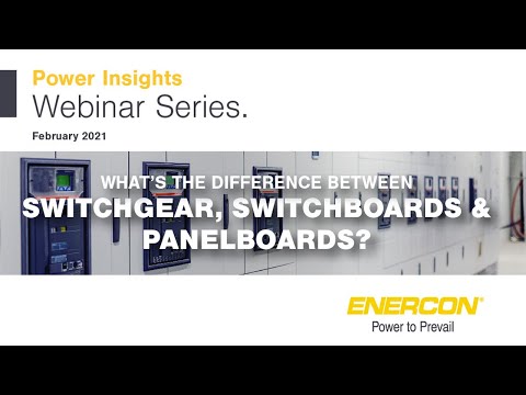 Switchgear, Switchboards, and Panelboards - What’s the Difference?
