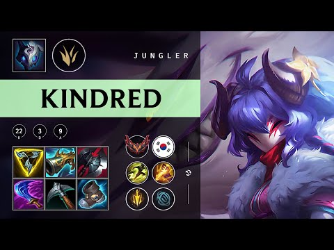 Kindred Jungle vs Ekko - KR Grandmaster Patch 25.23