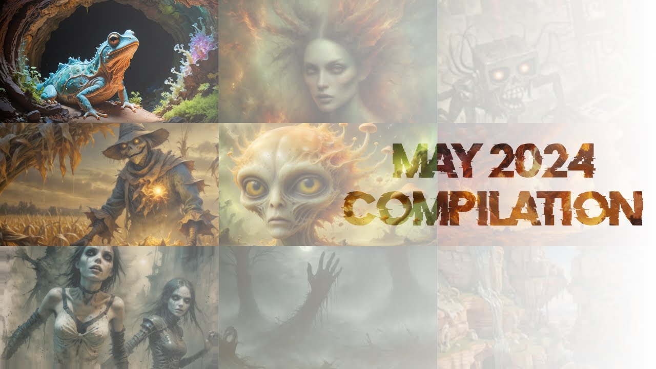 May 2024 Fantasy & Sci-Fi Compilation | 4K AI Animation