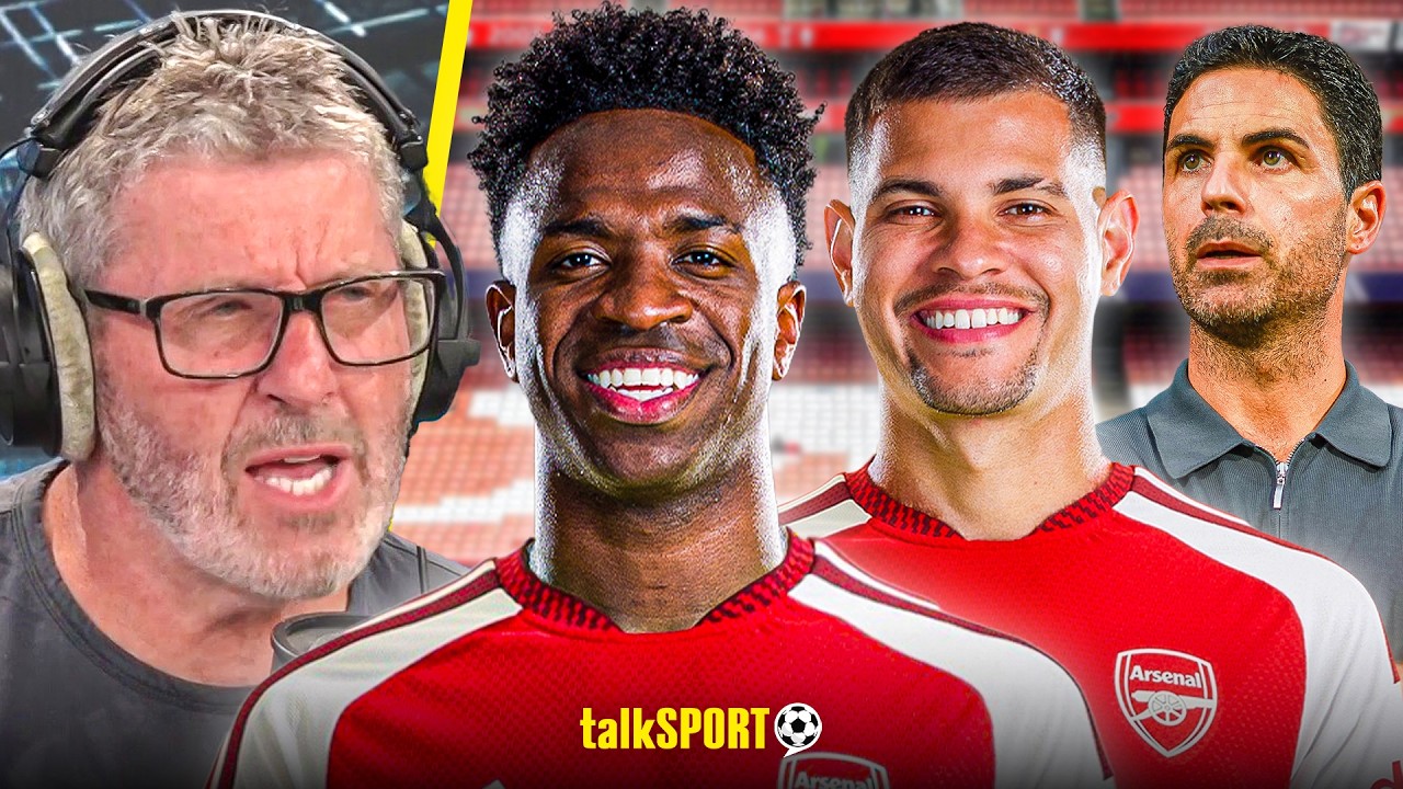 "SIGNIFICANTLY STRONGER!" Townsend CLAIMS Vinicius Jr could make Arsenal UNSTOPPABLE next season!