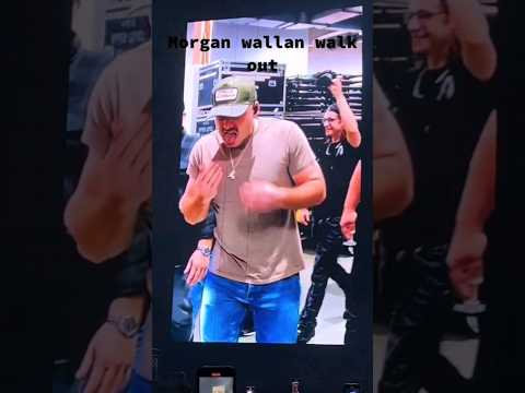 Morgan Wallen hits the sickest walk out 😨👏💯 #shorts #morganwallen #countrymusic