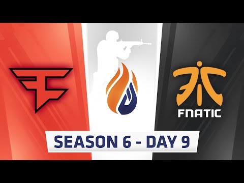 ECS Season 6 Day 9 Faze vs Fnatic - Mirage
