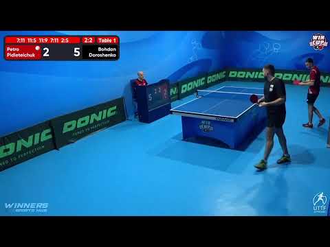 08:30 Petro Pidleteichuk 2 - 3 Bohdan Doroshenko West 1 WIN CUP 03.11.2022 | TABLE TENNIS WINCUP