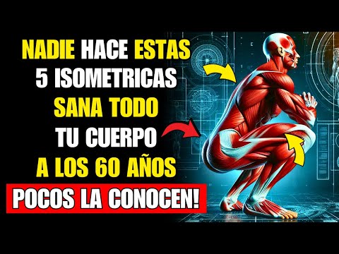 🔥 Solo 5 EJERCICIOS ISOMÉTRICOS para FORTALECER TODO TU CUERPO – ¡Hazlos en Casa!