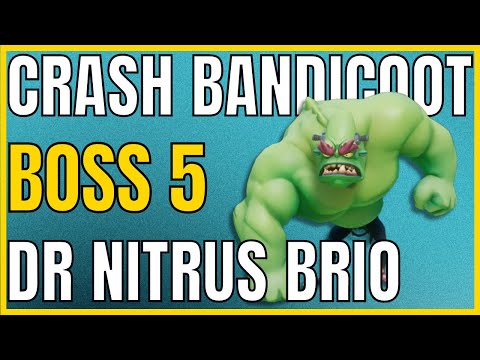 Crash Bandicoot - Boss 5: Dr. Nitrus Brio - 105% Completion Guide 🏆