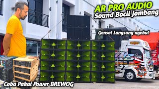 Download lagu Mas Bre intruksikan AR PRO Pakai Power nya Brewog & DLMS Baru,,Genset ngebul Suara semakin Werr🔥 mp3
