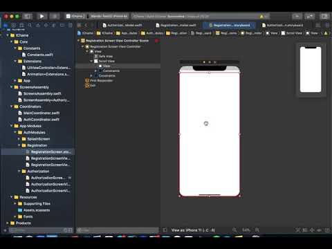 ScrollView with Storyboard(Xcode 12.4, iOS 14, Swift 5)