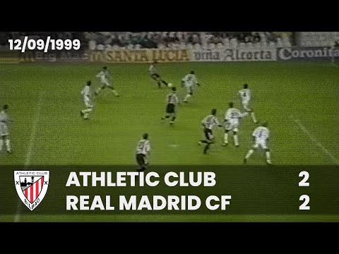 ⚽️ [Liga 99/00] J3 I Athletic Club 2 - Real Madrid CF 2 I LABURPENA