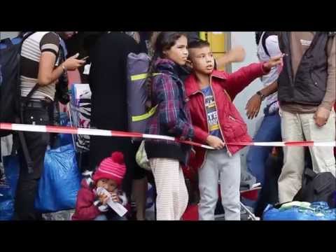 UNHCR berömmer Österrike, Tyskland och fantastiska frivilliga