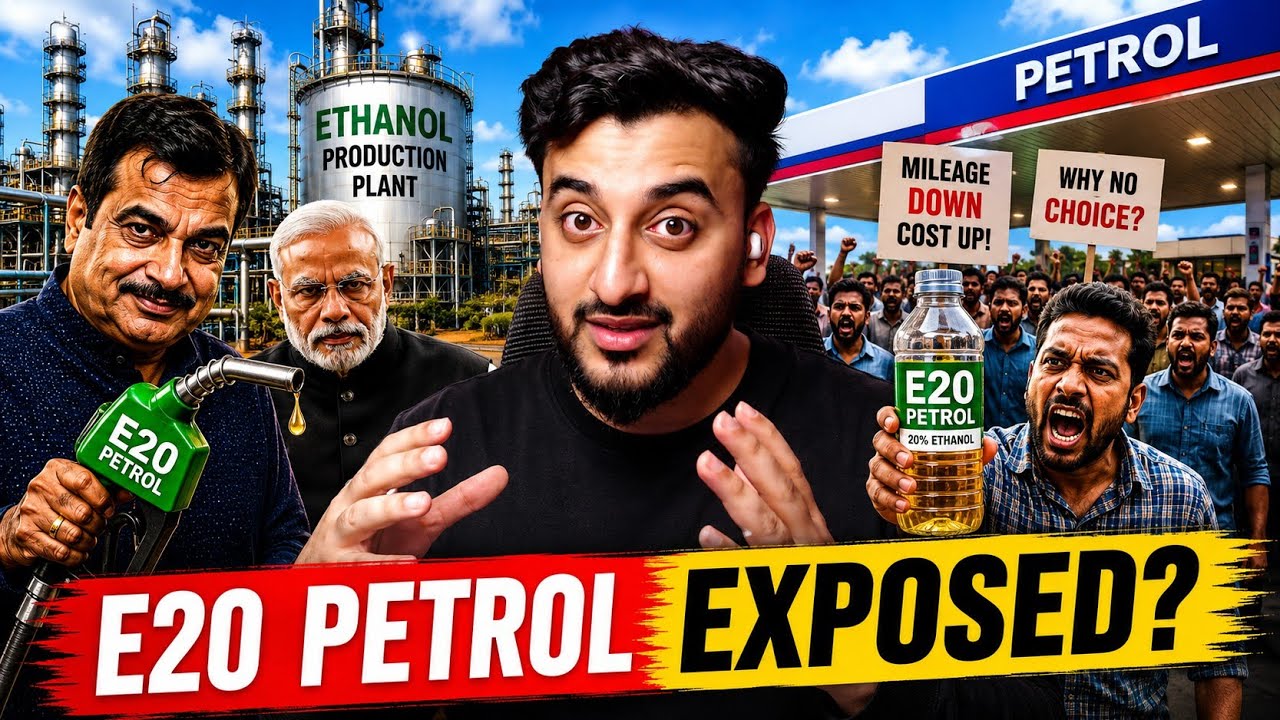 E20 Petrol EXPOSED? Why India Is Angry at Nitin Gadkari | Ethanol Kya Hai | TBV Knowledge & Truth