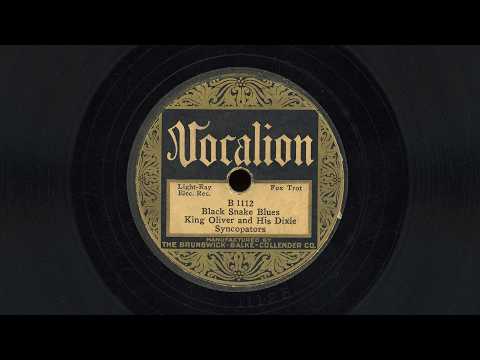 "Black Snake Blues" - King Oliver and his Dixie Syncopators (1927) 🎺
