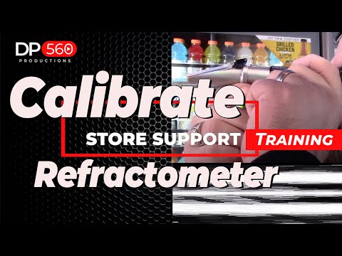 Calibrate Refractometer