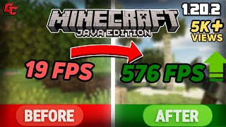 576+ FPS✔️ || How to Boost FPS in Minecraft TLauncher || 1.20.2 #minecraft #fps #fixlag #working