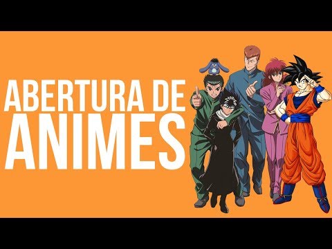 10 ABERTURAS DE ANIMES ANTIGOS | 10QualquerCoisa