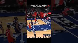 Dunking like it's personal😭#shorts