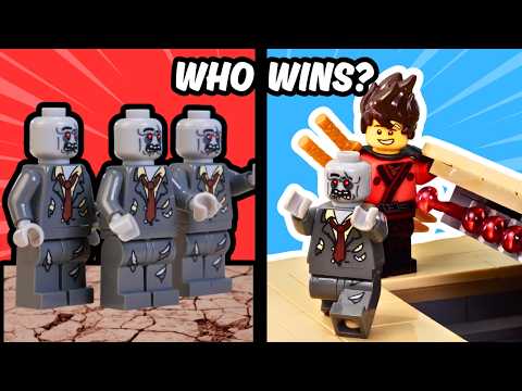 LEGO Zombies VS 62 INSANE Traps!