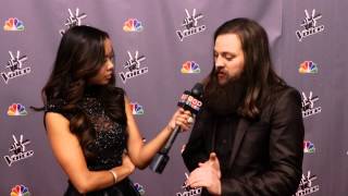 Cole Vosbury at The Voice Top 6 Press Screening!
