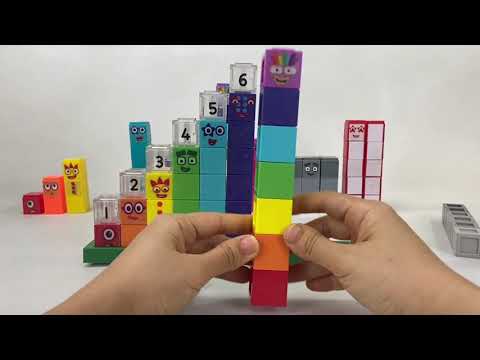 Let's Build Numberblocks Multi-Click Blocks 1-10 Play and Learn Set ||  Keiths Toy Box