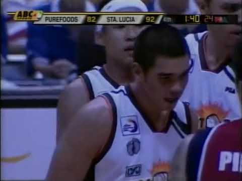 Game 7 Purefoods vs Sta. Lucia Phil. Cup Pt. 3