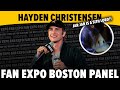 Jedi Double Feature Part 2 Hayden Christensen Panel Highlights FAN EXPO Boston 2025