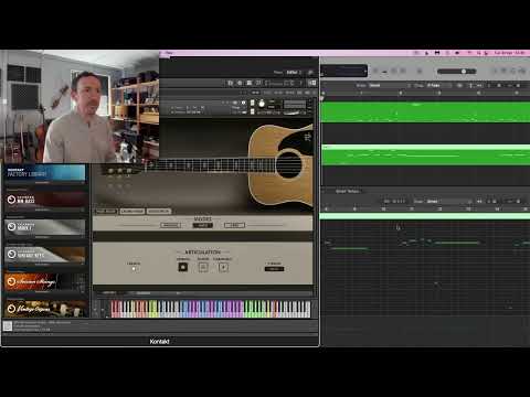 Crafting Guitar Chords, Arpeggios & Melodies with MG Soft Acoustic Guitar VST