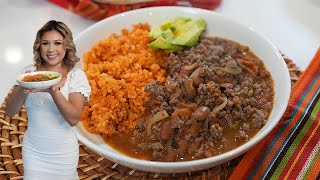 Meal on a Budget and Under 30 Minutes: Mexican Style CHILI BEANS | Carne Con Chile