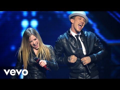 Avril Lavigne, Chris Rene - "Complicated" (Live From The X-Factor 2011)