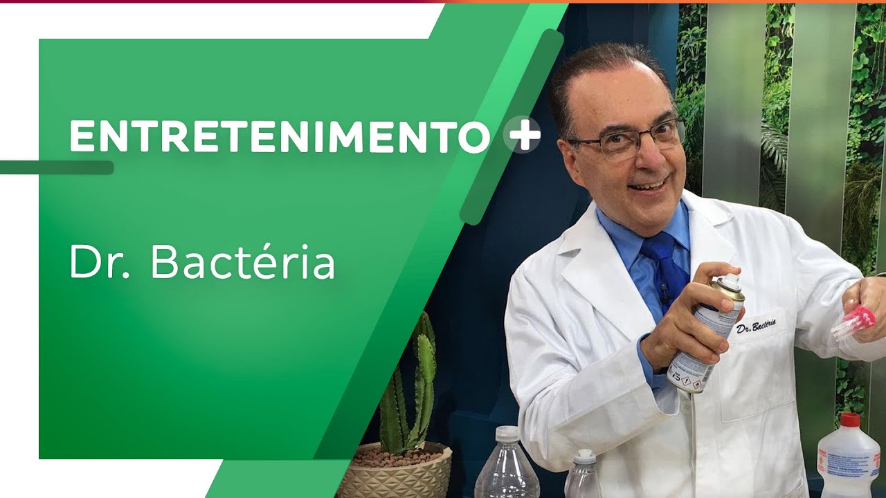 Saiba a diferença entre limpar, higienizar e desinfetar com Dr. Bactéria