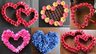 5 Beautiful Paper Flower Wall Hanging- Easy Wall D