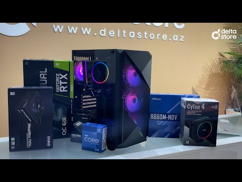 Delta-S Gaming PC Core i7-12700K & RTX2060 TimeLapse #unboxing