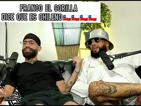 Franco El Gorilla dice que es chileno 🇨🇱||| Arcangel le encanta la cordillera nevada