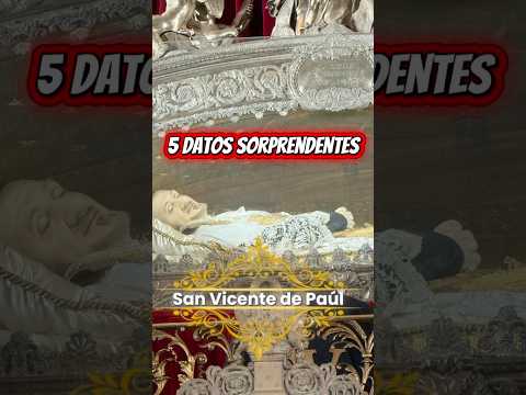 5 datos sorprendentes de San Vicente de Paúl. #fe #milagros #santos #shortviral #tendencia
