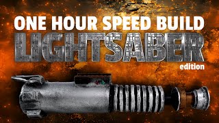 One Hour Speed Build Lightsaber edition