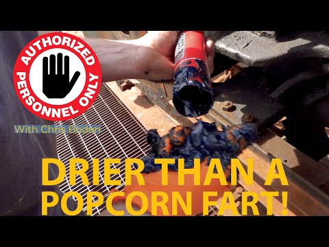 Authorized Personnel Only -  Greasing The Gears of The Lifting Mechanism