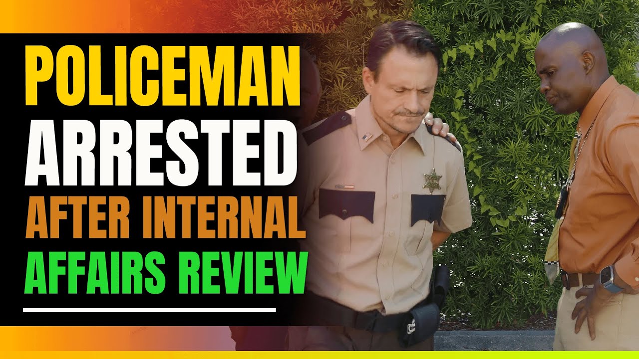 Police Officer Arrested After Internal Affairs Review
