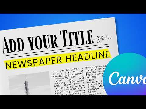Make a STUNNING Newspaper Animation in Minutes! - VOX Style