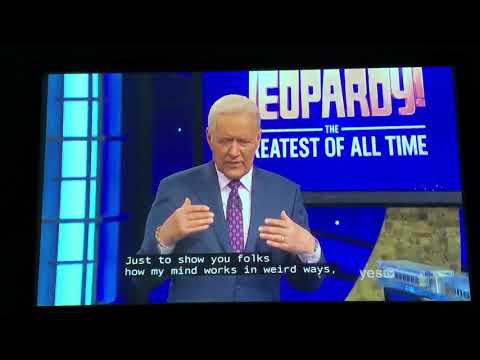 Double Jeopardy contestant chat, Greatest of All Time Day 4, Game 2 - 1 thing changes 😜 (1/14/20)