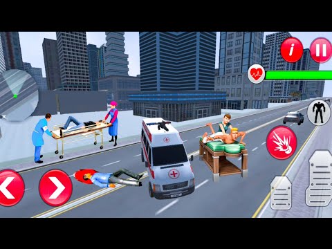 Ambulance Robot Car Transform Emergency Robot City Rescue Simulator - Android & IOS Gameplay WGFD
