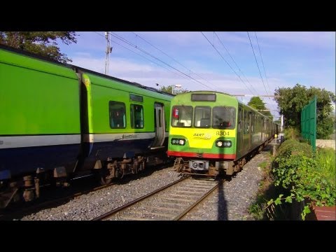 29000 and 8300 Class Trains - Merrion Gates, Dublin