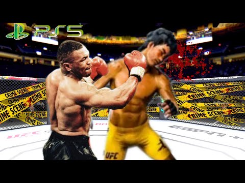 UFC4 Bruce Lee vs. Mike Tyson EA Sports UFC 4