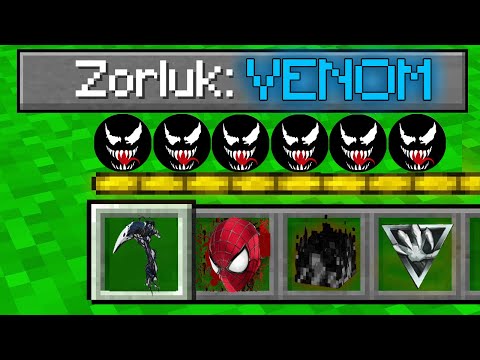 VENOM ZORLUK SEVİYESİ 😱 - Minecraft