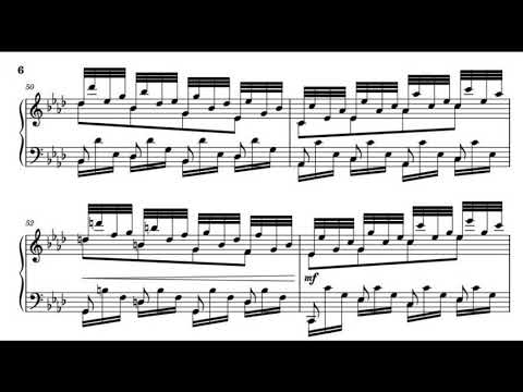 etude in a-flat major (original composition)