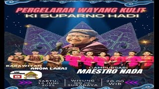 Download lagu LIVE WAYANG KULIT DAN CAMPURSARI MAESTRO NADA KI DALANG SUPARNO HADI mp3