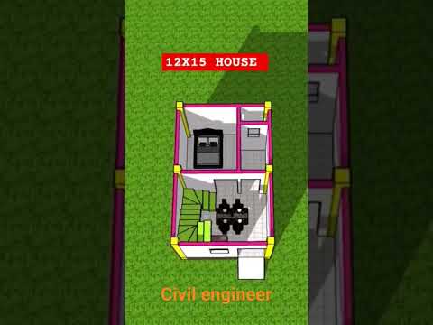 12×15 house design plan 🤯🤔🏡 ghar ka naksha #home #house #housedesign #ghar #designs #naksha #floor