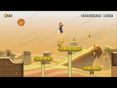 1-3 Twisted Sands Desert by M3meM4chin - Super Mario Maker 2 - No Commentary 1by