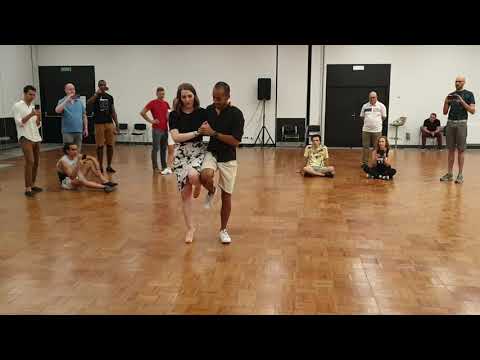 Kizomba July 2021: Restart after lockdown with simple leg lifts and routines Warsaw/Poland