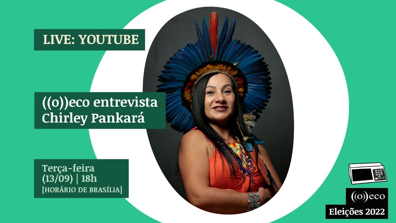 ((o))eco nas Eleições 2022 - Chirley Pankará