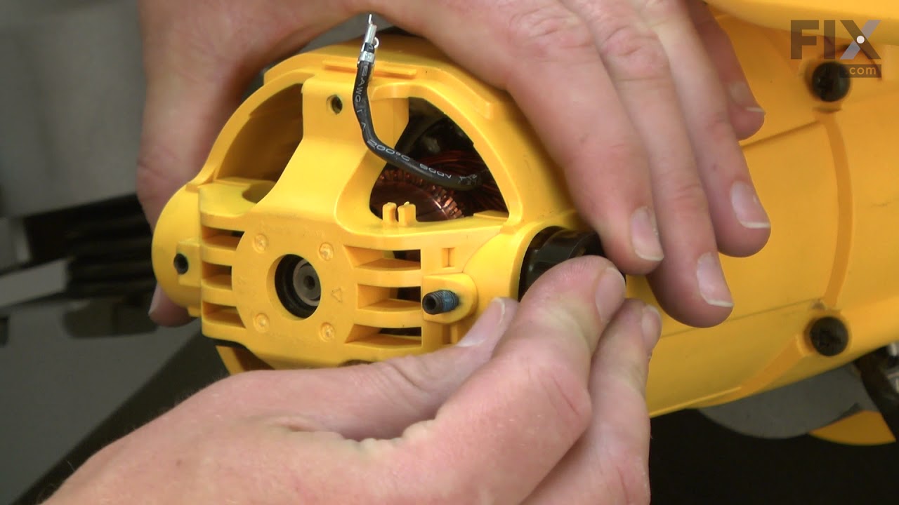 Replacing the Brush Holder