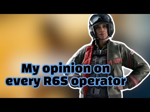 My HONEST Opinion on EVERY R6S Operator | Rainbow Six Siege | Tier Maker